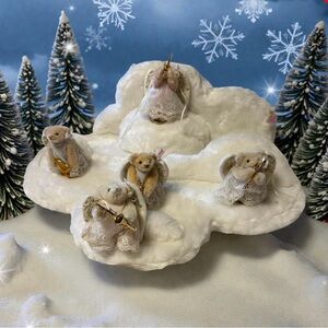 Steiff Heavenly Choir Angel Bear  EAN 037115